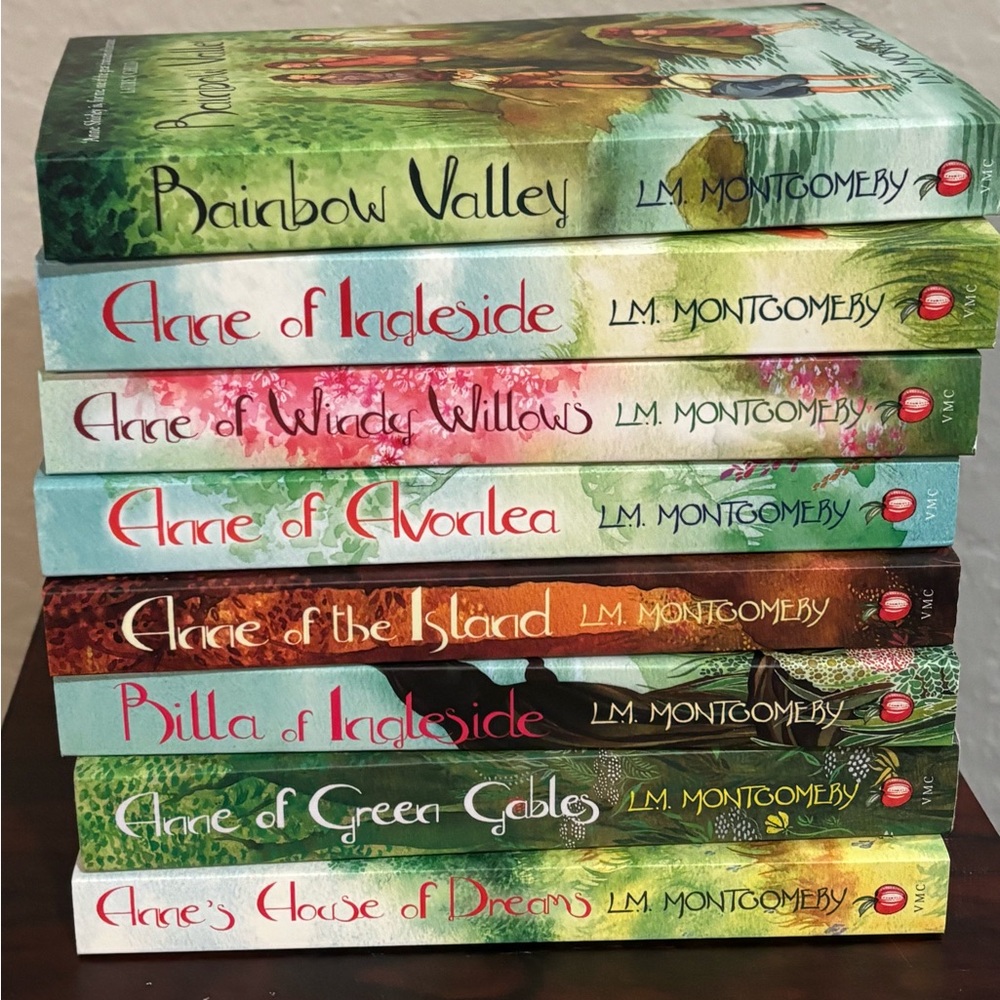Anne of Green Gables Box Set by L.M. Montgomery - Green / Multicolor - Picture 2 of 16